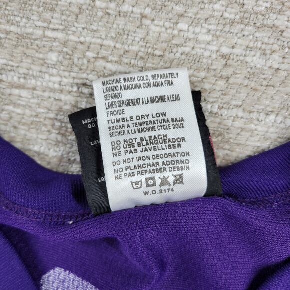 VTG Logo Athletic Randy Moss Jersey Mens XL Purple Minnesota Vikings NFL 90's - Picture 9 of 15